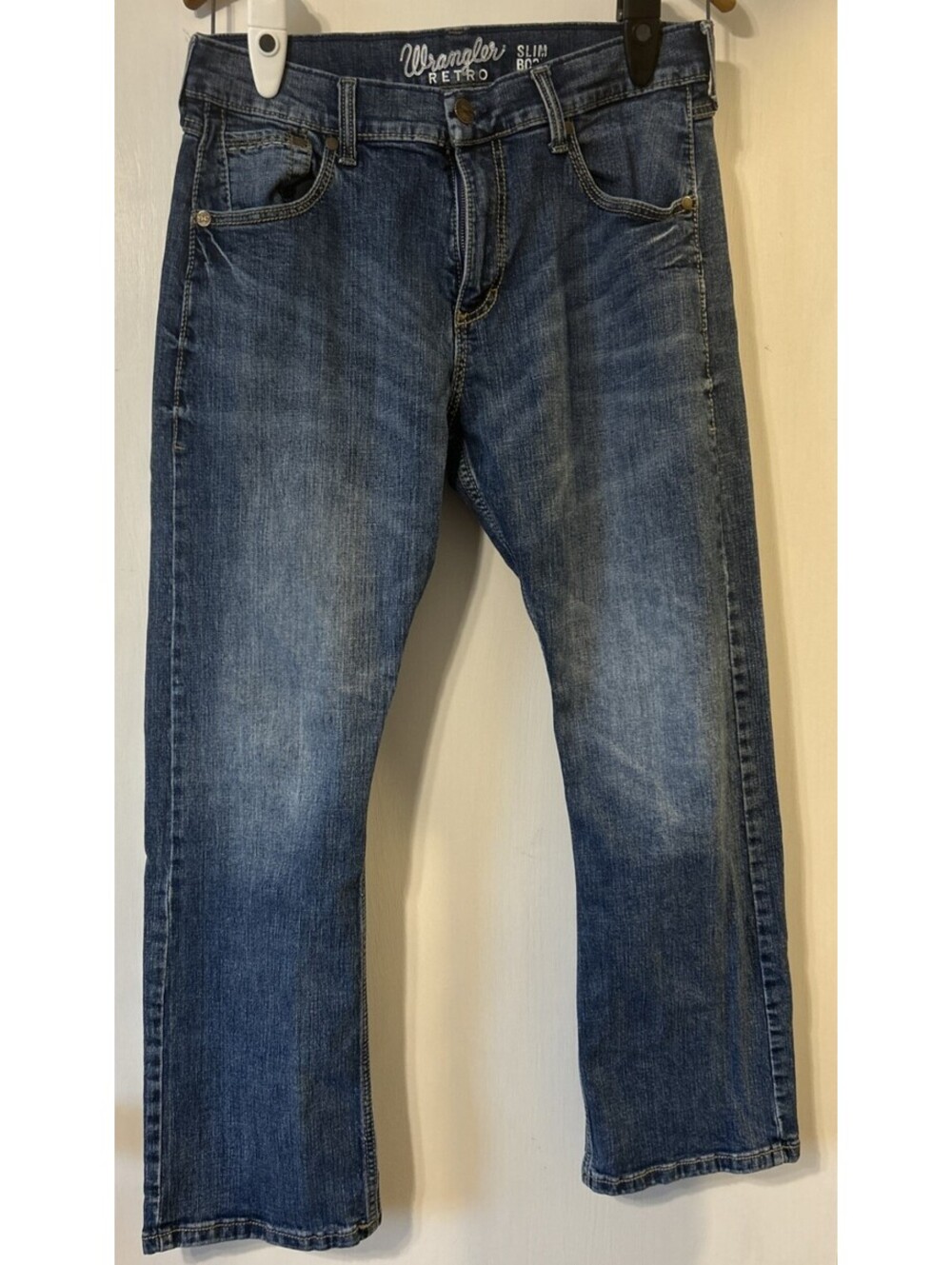 Wrangler Retro Slim Boot Jeans 33X30 Medium wash Westernware